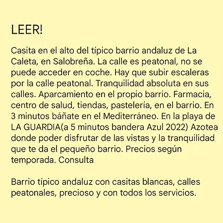 بيت للعطل Costa De Granada Calle Peatonal